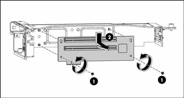Main image of HP-IMSourcing FH/FL PCIe Riser Card