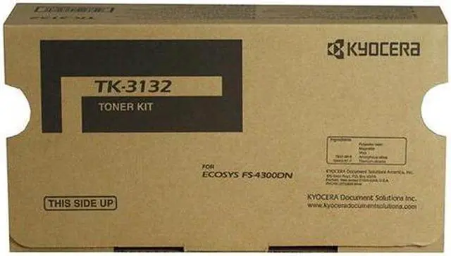 Alt view image 5 of 14 - Black Toner Cartridge for Kyocera TK-3132 ECOSYS M3560idn, FS-4300DN, Genuine Kyocera Brand