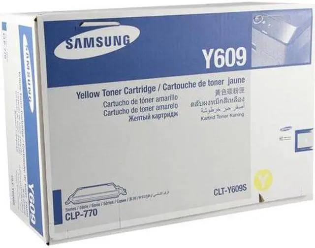 Alt view image 2 of 8 - Samsung Clt-y609s Toner Cartridge - Yellow - Laser - 7000