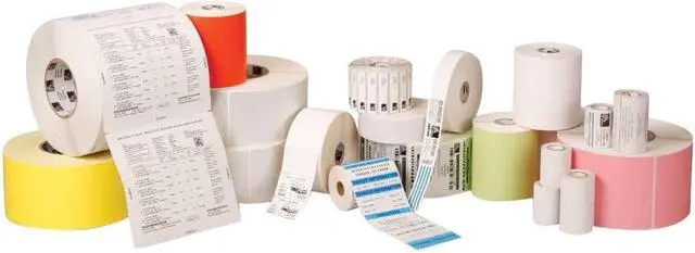 Alt view image 2 of 2 - Zebra 10010242 3" x 5" Z-Perform 2000T Labels - 1 Case (6 Rolls)