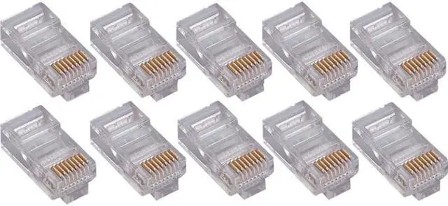 Main image of 100PK CAT6 RJ45 MODULAR PLUG
