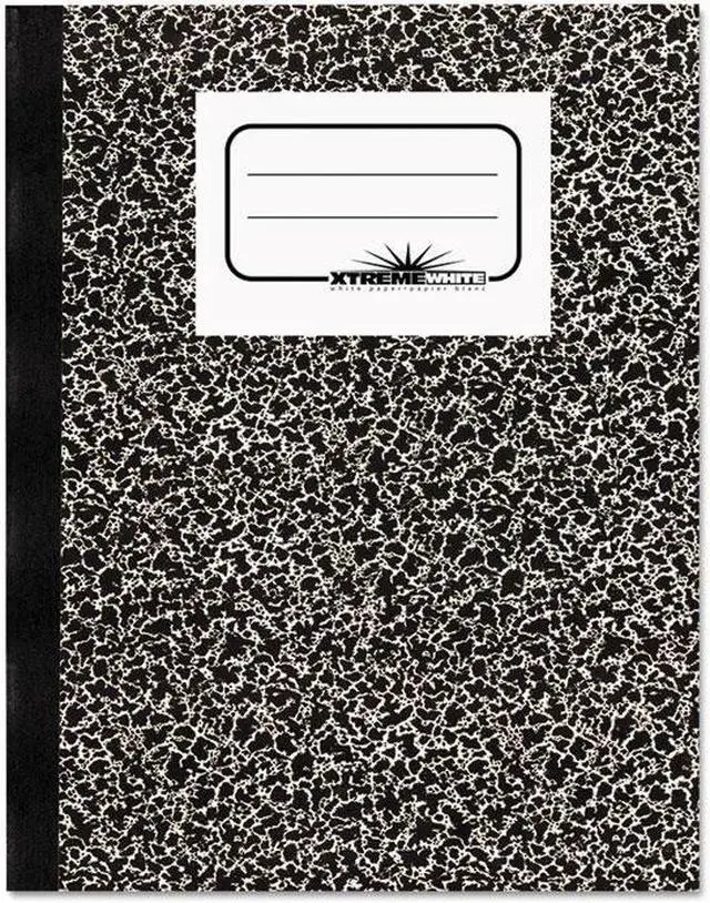 Alt view image 7 of 20 - Rediform 43460 National Xtreme White Notebook 80 Sheet -  7.87" x 10" - 1 Each Each - White Paper