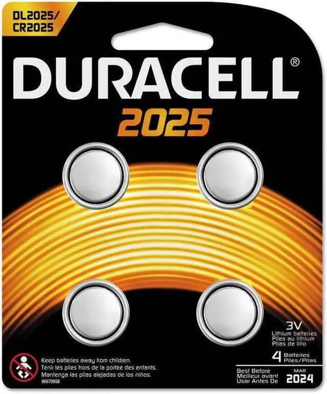 Alt view image 8 of 20 - DURACELL DL20254PK 4-pack Lithium Coin Cell Batteries