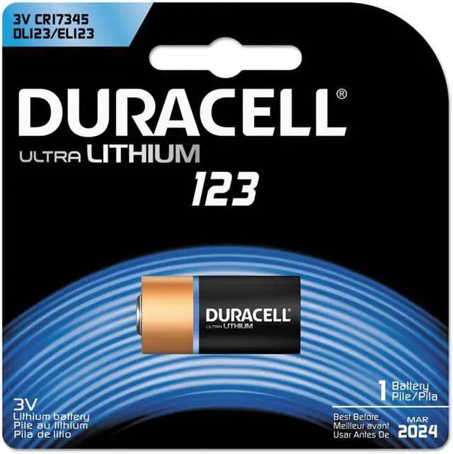 Alt view image 8 of 20 - Duracell Specialty High-Power Lithium Battery, 123, 3 V DL123ABPK