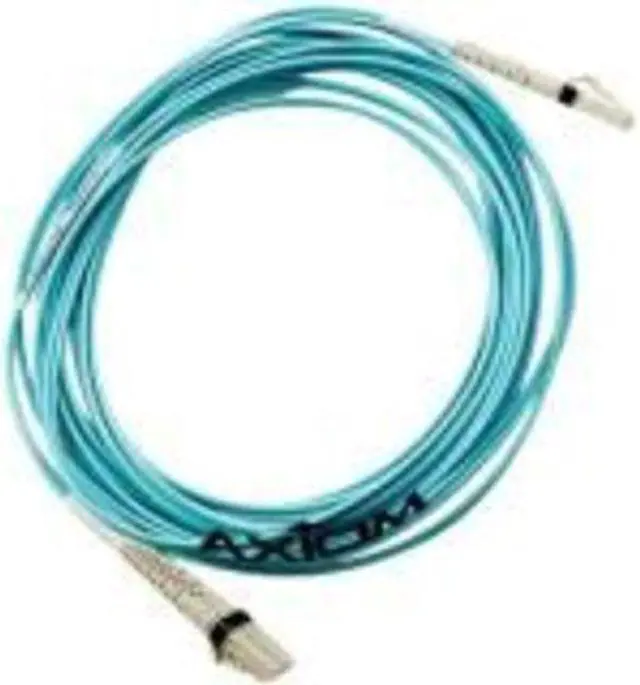 Alt view image 2 of 3 - Axiom SCST10GA-30M-AX Network Cable - St Multi-Mode (M) To Sc Multi-Mode (M) - 98 Ft - Fiber Optic - 50 / 125 Micron - Om3 - Aqua