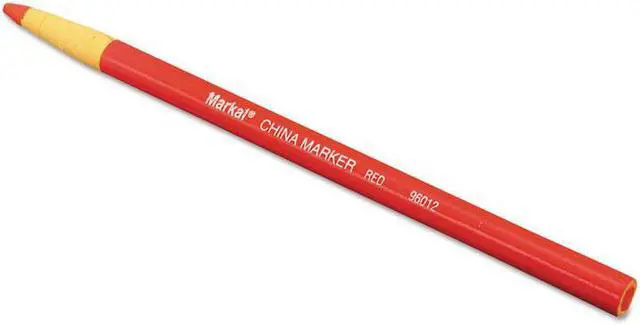 Alt view image 2 of 5 - China Marker Paper-Wrapped, Red MARKAL 96012