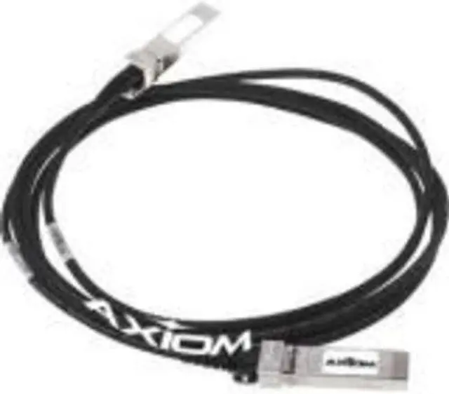 Alt view image 2 of 5 - Axiom AP819A-AX Direct Attach Cable - Sfp+ (M) To Sfp+ (M) - 10 Ft - Twinaxial - Active - For Hewlett-Packard - For Hpe Enterprise Virtual Array P6350, Proliant Dl360E Gen8, Dl980 G7