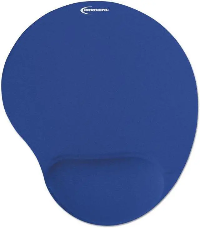 Main image of Innovera IVR50447 Blue Mouse Pad and Gel Wrist Rest