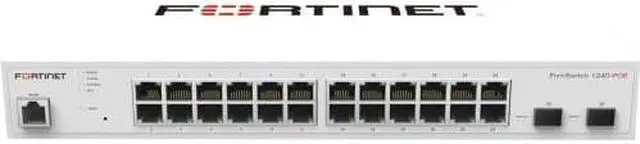 Alt view image 4 of 7 - Fortinet FortiSwitch 124D-POE Ethernet Switch