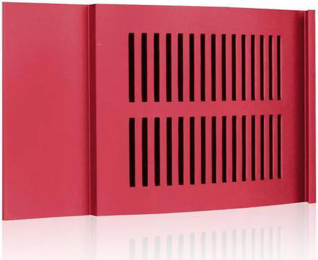 Alt view image 3 of 7 - iStarUSA DD-300-DRED D Storm 3U Series Front Bezels - Red