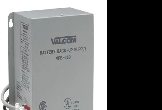 Alt view image 2 of 6 - Valcom Battery Back-up