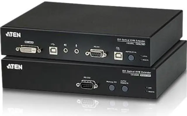 Alt view image 4 of 7 - Aten DVI Optical KVM Extender