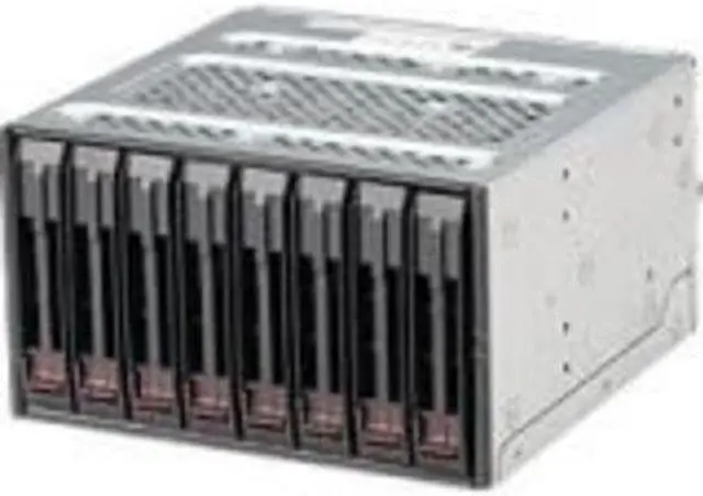 Alt view image 4 of 6 - SuperMicro CSE-M28SACB-OEM Black Mobile Rack