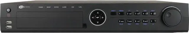 Alt view image 3 of 4 - KT&C OMNI-IP KNR-p16Px16 16 Channel Plug-and-Play NVR system, connect 16 IP cameras, 16 PoE ports
