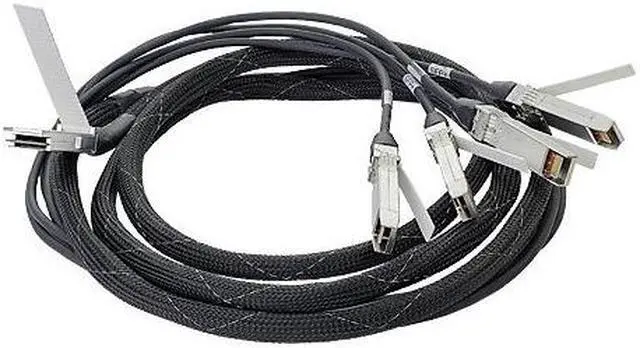 Alt view image 2 of 3 - HP QSFP+/SFP+ Splitter Network Cable