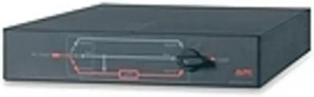 Alt view image 3 of 6 - APC SBP6KRMT2U 19" Rack Mountable 30A Maintenance Bypass Panel