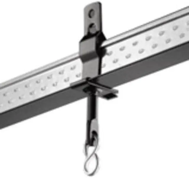 Main image of Da-Lite 40967 T-Bar Scissor Clips (12-Pairs) - Black