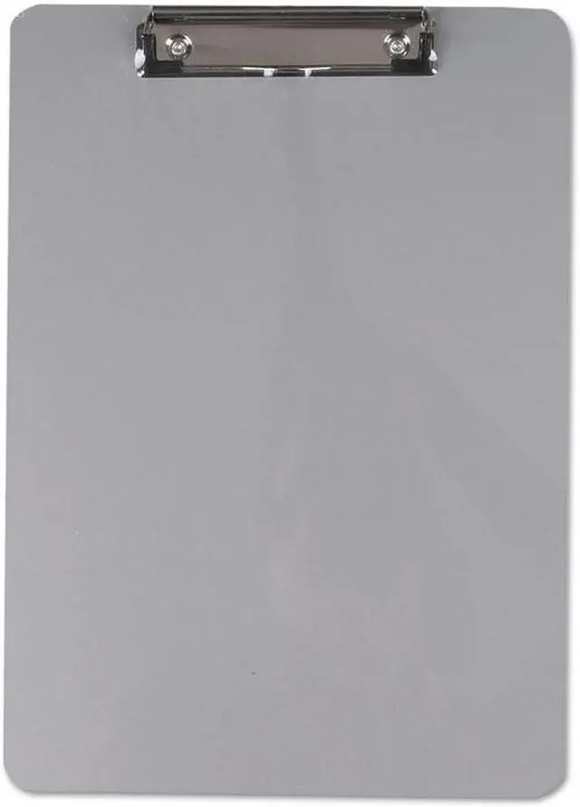Main image of Universal 40301 Aluminum Clipboard With Low Profile Clip, 1/2 Inch Capacity, 8 X 11 1/2 Sheets