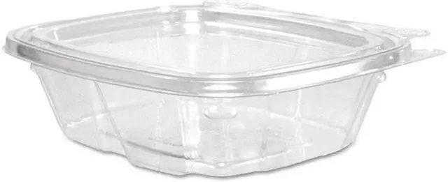 Main image of ClearPac Container Lid Combo-Packs, 4.9 x 1.4 x 5.5, 8 oz, Clear, 200/Carton DCCCH8DEF