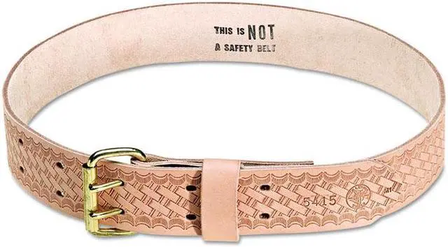 Alt view image 2 of 9 - Klein Tools 409-5415 Heavy-Duty Embossed Tool Belt - X-Large