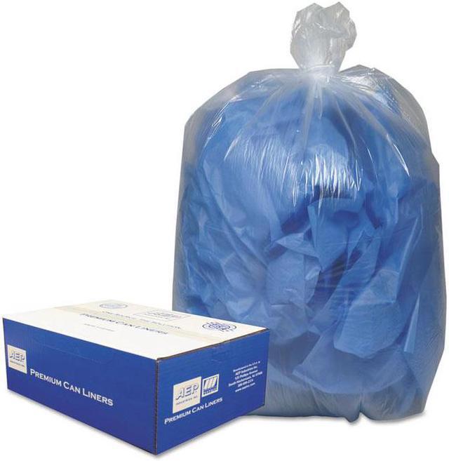 Alt view image 5 of 8 - Classic Clear Clear Low-Density Can Liners 55-60gal .9 Mil 38 x 58 Clear 100