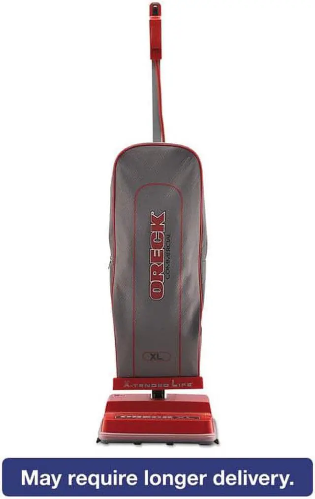 Alt view image 8 of 16 - U2000RB-1 Upright Vacuum 12" Cleaning Path Red/Gray U2000RB1