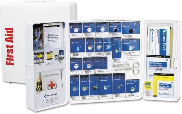 Alt view image 2 of 11 - SmartCompliance First Aid Station for 50 People, 241 Pieces ACM90608