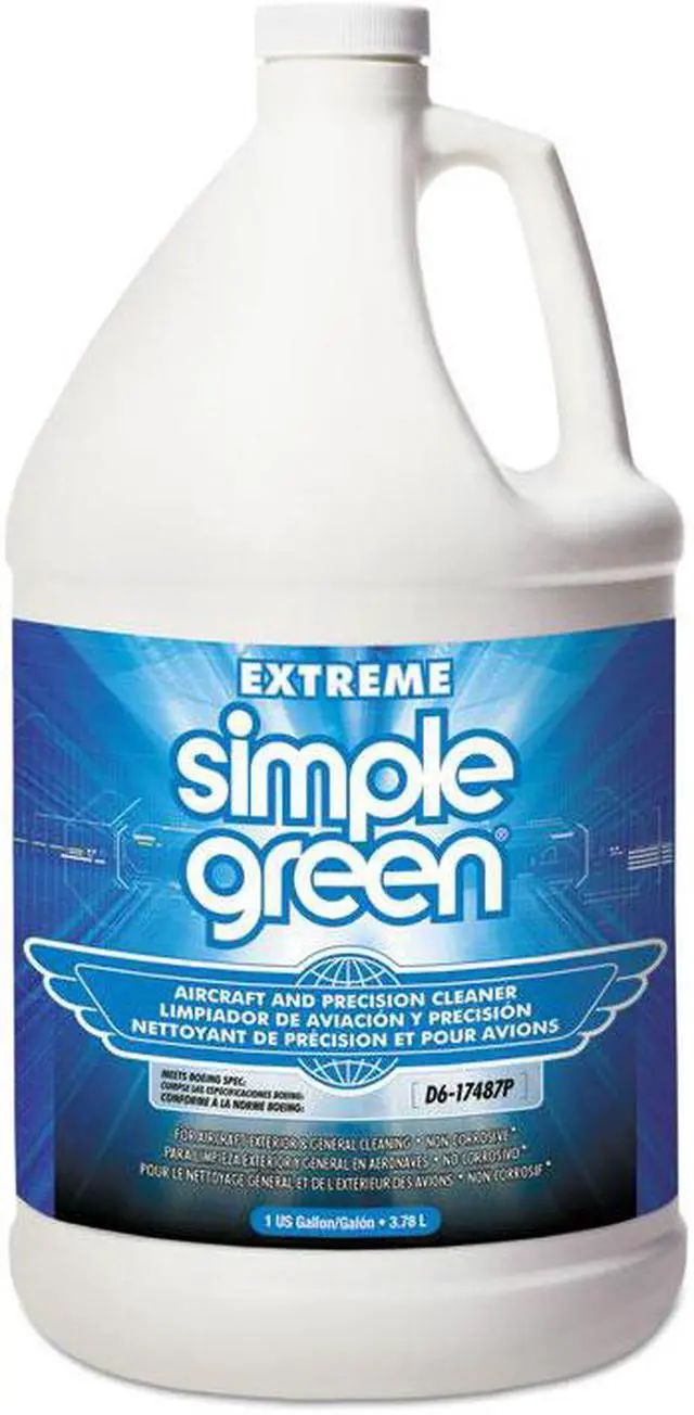 Alt view image 5 of 19 - Simple Green 13406 Extreme Aircraft/Precision Cleaner - 1 gal - Unscented - 1 Each - Clear
