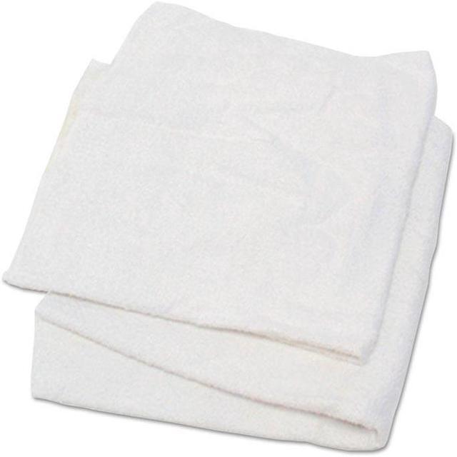 Woven Terry Rags, White, 15 x 17, 25 lb/Carton Woven Terry Rags, White, 15 x 17, 25 lb/Carton
