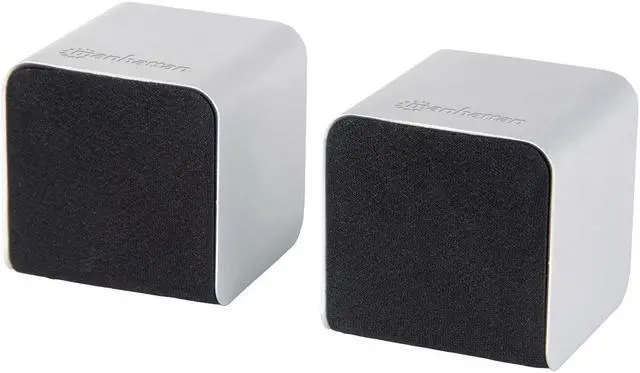 Main image of Manhattan Lyric Duo Wireless Stereo Speakers with Bluetooth Technology - Left & right speakers, rechargeable internal lithium polymer battery provides up to 20 hours of playback time - Pair or use sep