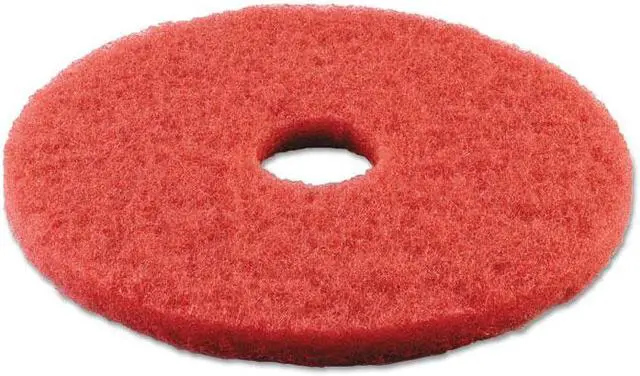 Main image of Standard 15-Inch Diameter Buffing Floor Pads, Red BWK4015RED