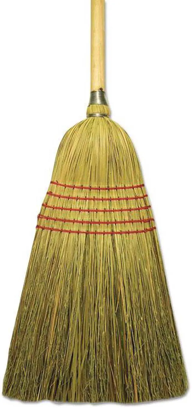 Main image of Boardwalk Corn/Fiber Lobby Brooms 53.5" Natural 6/Carton BR10004