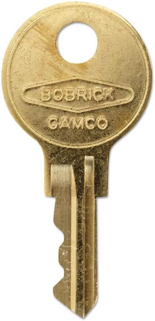 Main image of Bobrick Cat 74 Key for Towel Dispensers Metal Key 33043