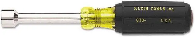 Alt view image 2 of 10 - KLEIN TOOLS 630-9/16 Nut Driver,9/16",Hollow,4"
