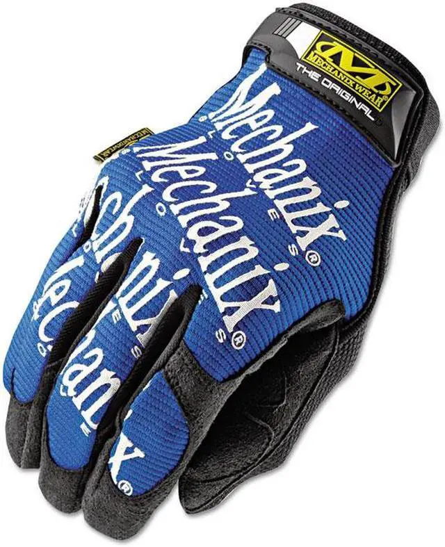 Alt view image 8 of 14 - Mechanix Wear The Original Work Gloves Blue/Black Large MG03010