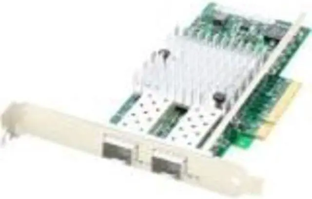 Main image of AddOn HP 700759-B21 Comparable 10Gbs Dual Open SFP+ Port Network Interface Card with PXE boot