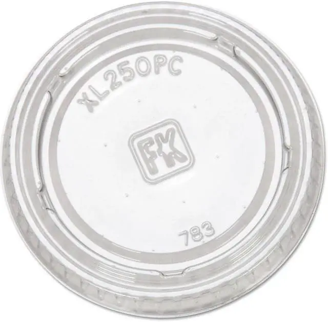 Main image of Clear Lids, Pet Fits1.5/2/2.5Oz Pc (20/125)