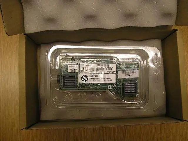 Alt view image 3 of 4 - HP 656243-001 Ethernet 10Gb 2Port 560Flb Fio Adapter