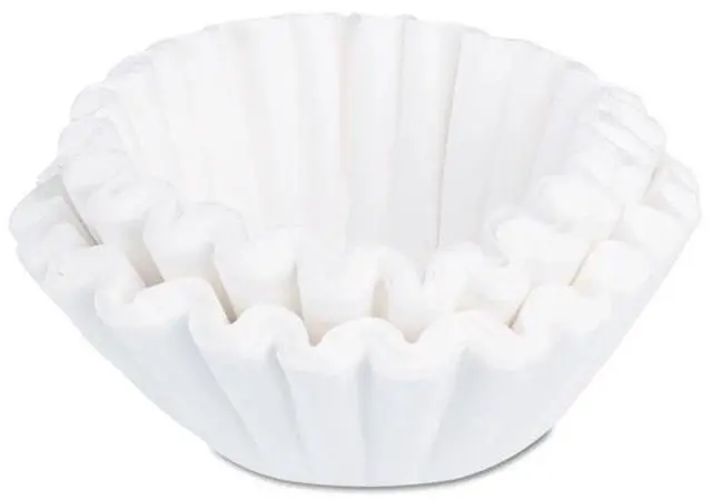 Alt view image 7 of 8 - BUNN Heavyweight Coffee Filter, Heavyweight, Disposable - 1 Carton - White