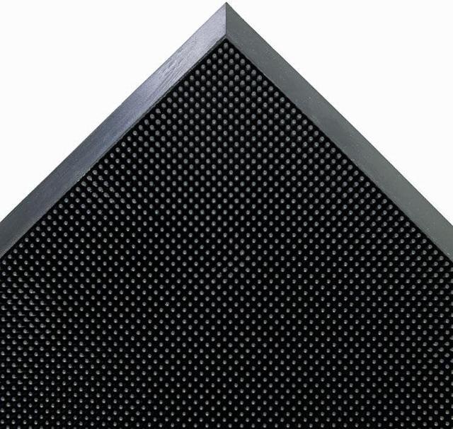 Alt view image 2 of 9 - Crown Mat-A-Dor Entrance/Scraper Mat Rubber 24 x 32 Black MASR42BK
