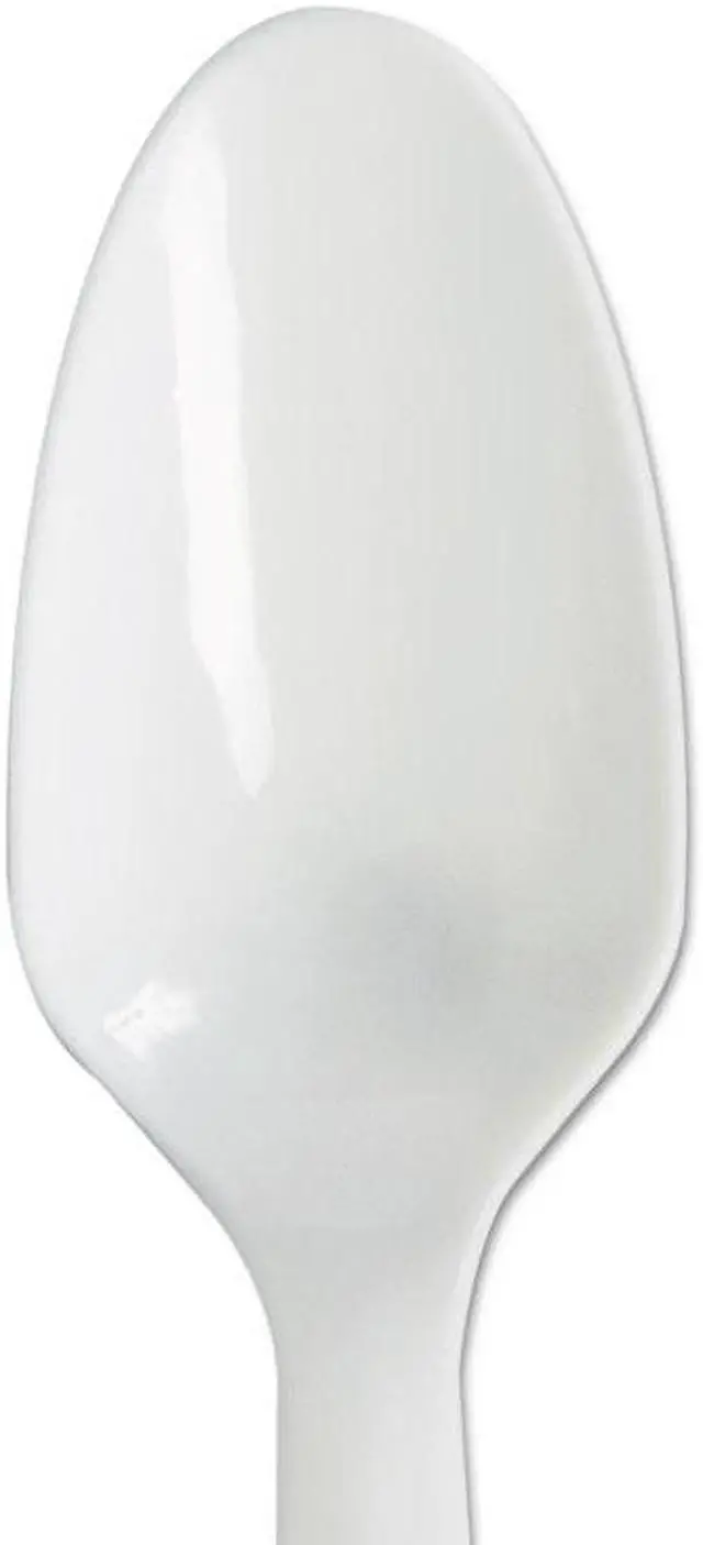 Alt view image 2 of 3 - Wrapped Disposable Spoon, White, Medium Weight, PK1000 DIXIE TMP23C