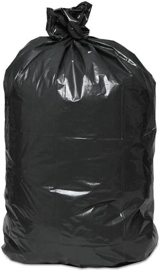 Main image of Boardwalk Low Density Repro Can Liners 40x48 40-45 gal 1 mil Black 10/Roll 10Rl