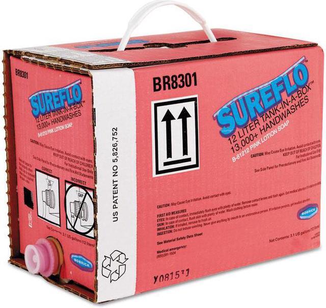 SureFlo Pink Lotion Soap Cartridge, Unscented, 12 L Tank Cartridge SureFlo Pink Lotion Soap Cartridge, Unscented, 12 L Tank Cartridge