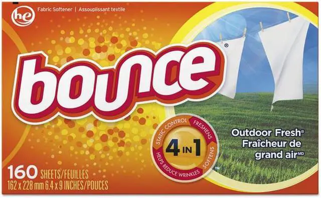 Alt view image 3 of 4 - Bounce Fabric Softener Sheets, 160 Sheets/Box, 6 Boxes/Carton