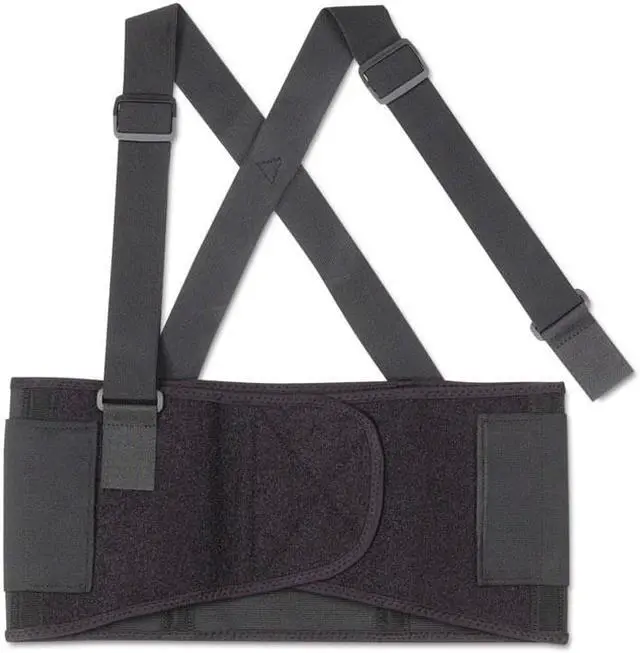 Alt view image 2 of 18 - ProFlex 100 Economy Back Supports, Medium, Black