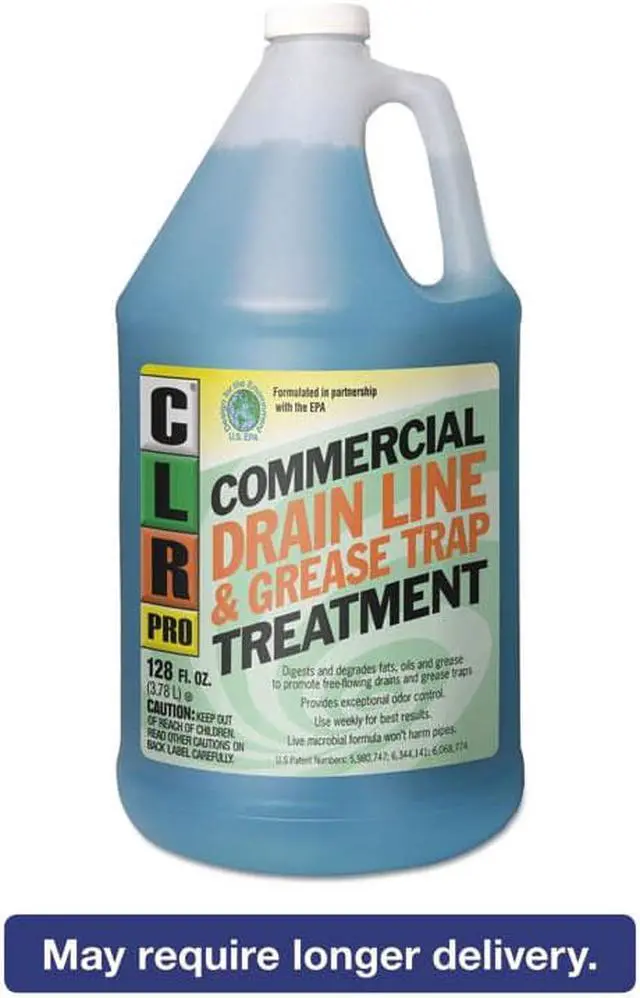 Main image of CLR G-GRT-4PRO CLR PRO Commercial Drain Line & Grease Trap Treatment, 1 gal