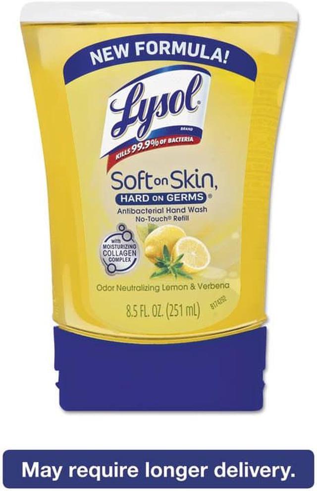 Alt view image 3 of 8 - LYSOL No-Touch Hand Soap Refill 8.5oz Lemon & Verbena Scent 00379