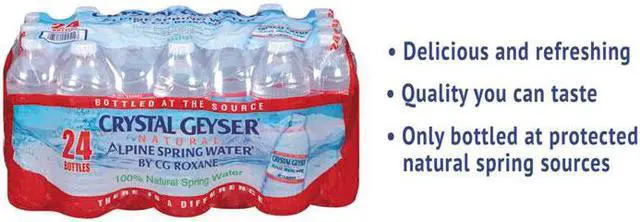 Alt view image 2 of 9 - Alpine Spring Water, 16.9 oz Bottle, 24/Case, 78 Cases/Pallet CGW24514