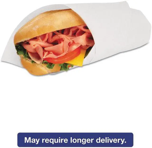 Alt view image 2 of 7 - Marcal Paper - MCD 8222 - Deliwrap Wax Paper Flat Sheets - 12 X 12 5 Packs Per Case (1, 000 Case Qty.)