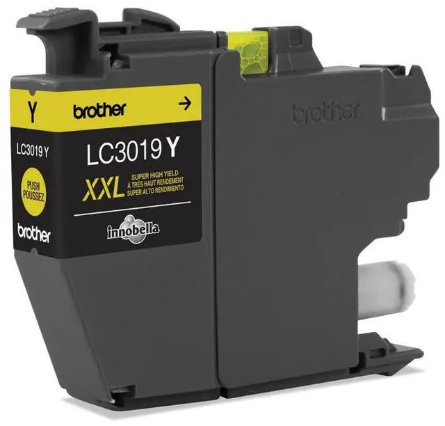 Alt view image 2 of 16 - BROTHER INTERNATIONAL CORPORAT LC3019Y SUPER HIGH YIELD XXL YELLOW INKCARTRIDGE